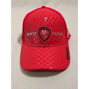Monaco Grand Prix Monte Carlo Black/Red Men's Baseball Hat Cap